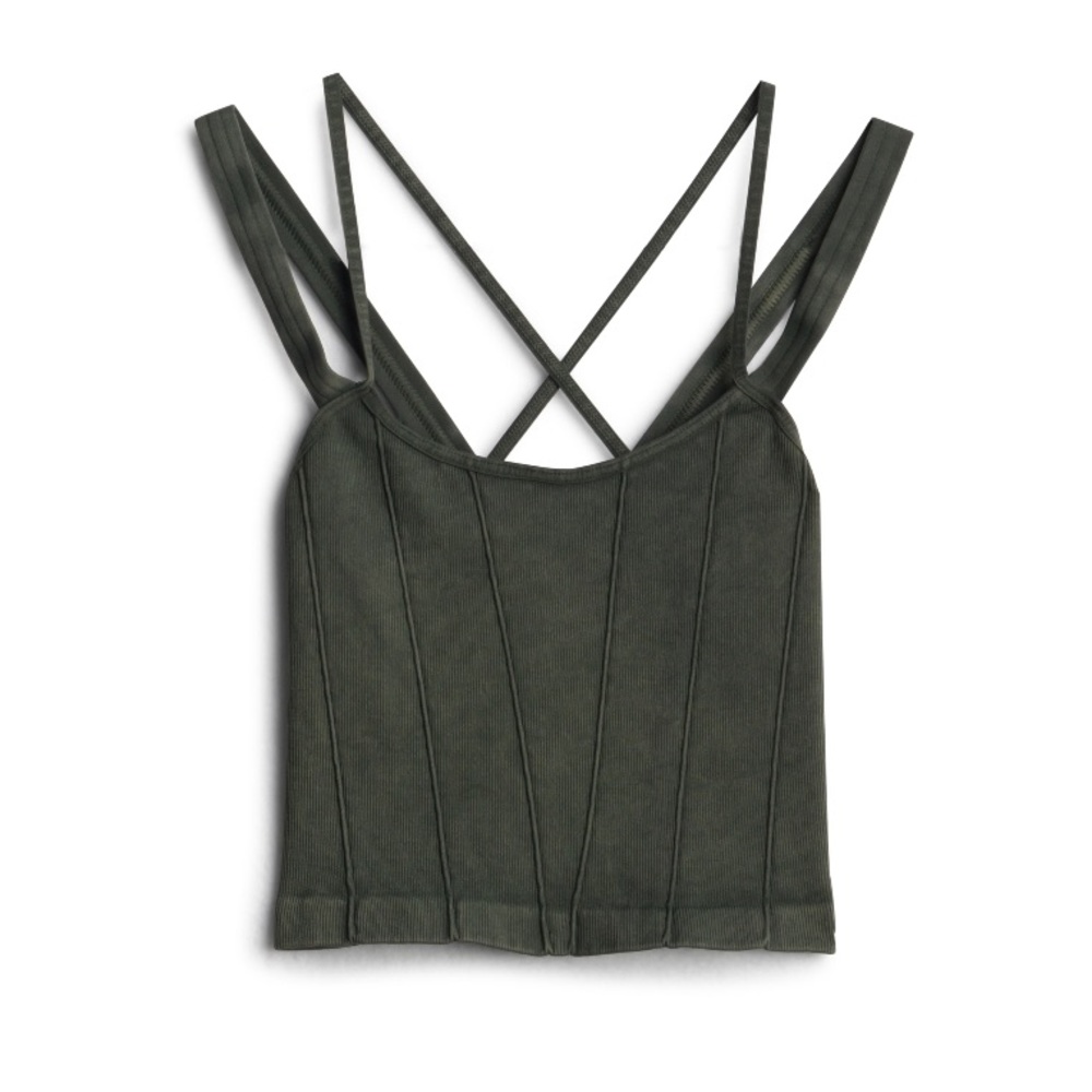 Free People Movement - Crop Top (Olive)